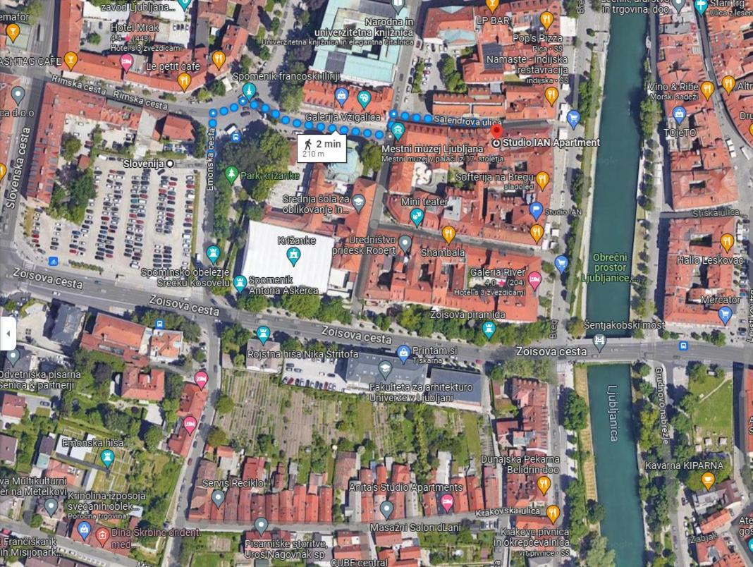 Studio Ian Ljubljana Exteriör bild